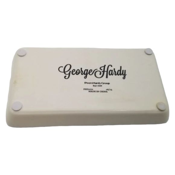 George Hardy Ceramic Trinket Keys Jewelry Coins Post Its Dish Tray - Picture 3 of 5